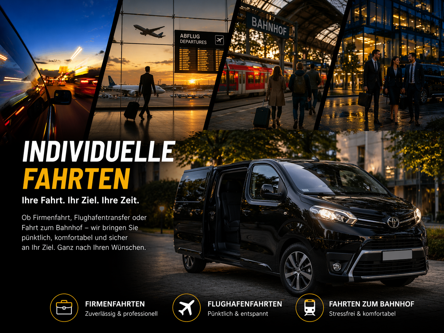 Individuelle Fahrten Kleinbus Reich